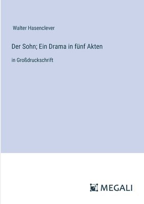 Walter Hasenclever, Walter Hasenclever - Sohn; Ein Drama in fünf Akten, Häftad