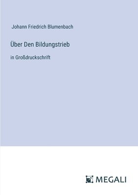 bokomslag Über Den Bildungstrieb