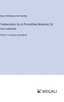 bokomslag Frankenstein, Ou le Prométhée Moderne; En trois volumes: Tome 3 - en gros caractères