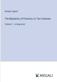 bokomslag The Mysteries of Florence; In Two Volumes