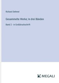 bokomslag Gesammelte Werke; In drei Bänden: Band 2 - in Großdruckschrift