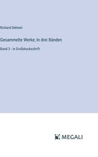 bokomslag Gesammelte Werke; In drei Bänden: Band 3 - in Großdruckschrift