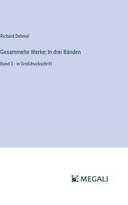 bokomslag Gesammelte Werke; In drei Bänden
