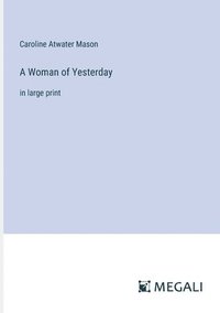 bokomslag Woman of Yesterday