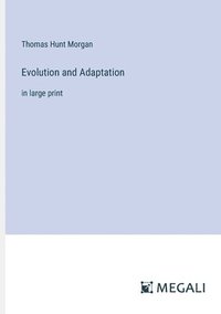 bokomslag Evolution and Adaptation