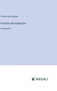 bokomslag Evolution and Adaptation
