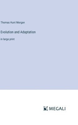 bokomslag Evolution and Adaptation