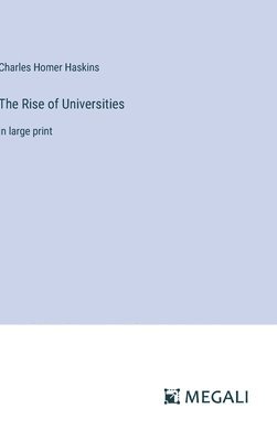 bokomslag The Rise of Universities