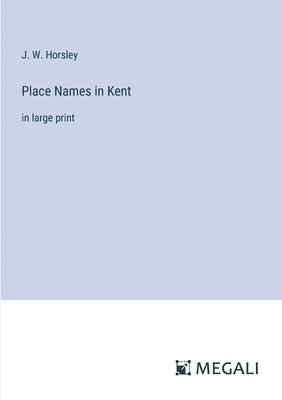 bokomslag Place Names in Kent