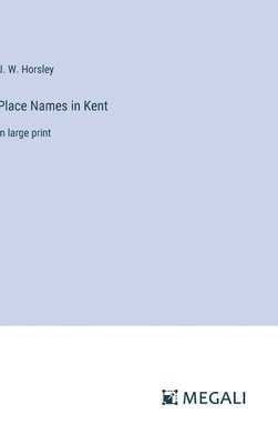 bokomslag Place Names in Kent