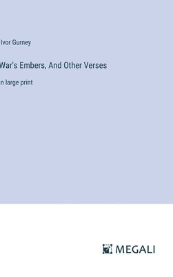 War's Embers, And Other Verses 1