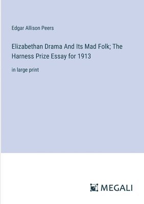 bokomslag Elizabethan Drama And Its Mad Folk; The Harness Prize Essay for 1913