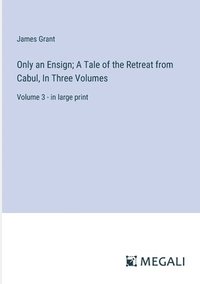 bokomslag Only an Ensign; A Tale of the Retreat from Cabul, In Three Volumes: Volume 3 - in large print