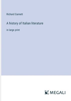 A history of Italian literature 1