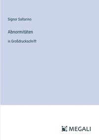 bokomslag Abnormitäten