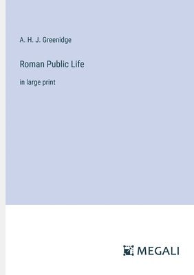 Roman Public Life
