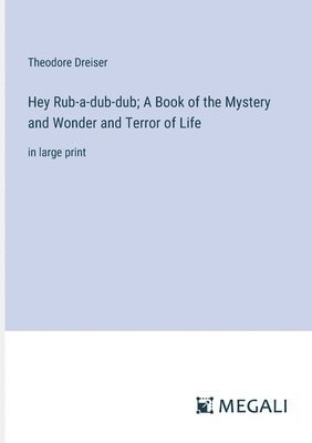 bokomslag Hey Rub-a-dub-dub; A Book of the Mystery and Wonder and Terror of Life