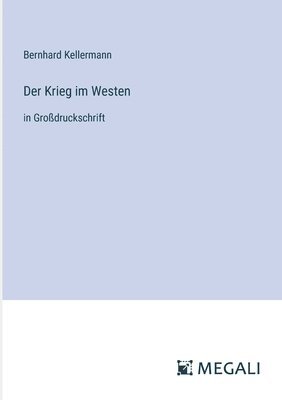 Bernhard Kellermann - Krieg im Westen, Häftad