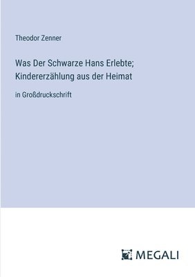 bokomslag Was Der Schwarze Hans Erlebte; Kindererzhlung aus der Heimat