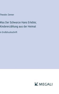 bokomslag Was Der Schwarze Hans Erlebte; Kindererzhlung aus der Heimat