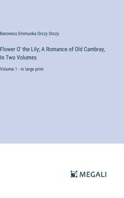 Flower O' the Lily; A Romance of Old Cambray, In Two Volumes 1