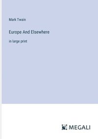 bokomslag Europe And Elsewhere
