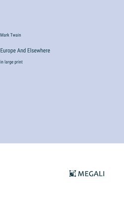 bokomslag Europe And Elsewhere