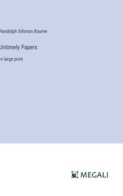 Untimely Papers 1