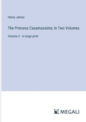 bokomslag The Princess Casamassima; In Two Volumes