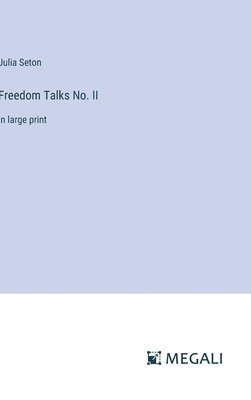 Freedom Talks No. II 1