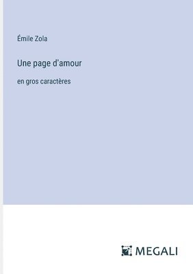 page d'amour