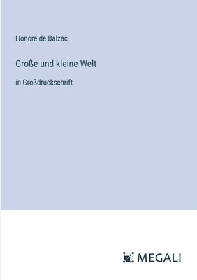 bokomslag Große und kleine Welt