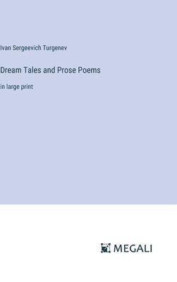 bokomslag Dream Tales and Prose Poems