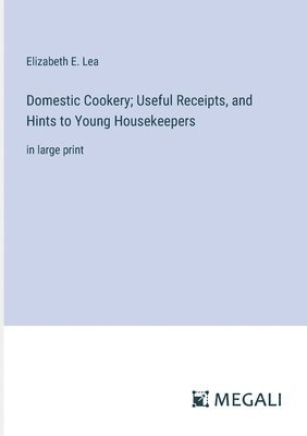 bokomslag Domestic Cookery; Useful Receipts, and Hints to Young Housekeepers