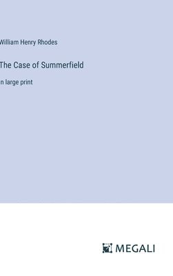 bokomslag The Case of Summerfield