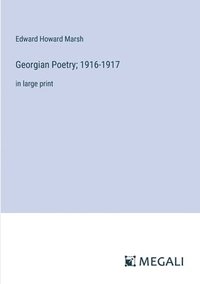 bokomslag Georgian Poetry; 1916-1917