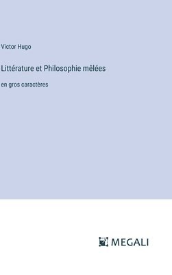 bokomslag Littérature et Philosophie mêlées