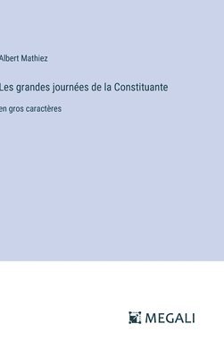 bokomslag Les grandes journées de la Constituante