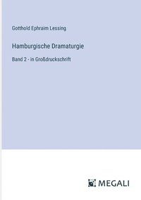 bokomslag Hamburgische Dramaturgie: Band 2 - in Großdruckschrift