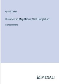 bokomslag Historie van Mejuffrouw Sara Burgerhart