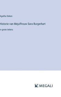 bokomslag Historie van Mejuffrouw Sara Burgerhart