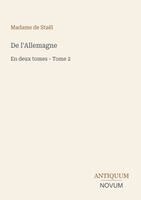 Madame de Staël - De l'Allemagne, Häftad
