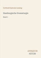 Gotthold Ephraim Lessing - Hamburgische Dramaturgie, Häftad