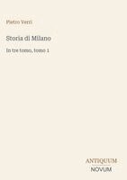 Pietro Verri - Storia di Milano, Inbunden