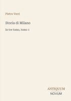 Pietro Verri - Storia di Milano, Häftad