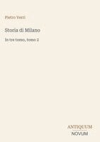 Pietro Verri - Storia di Milano, Inbunden