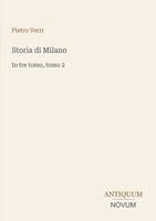 Pietro Verri - Storia di Milano, Häftad