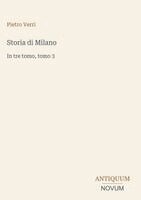 Pietro Verri - Storia di Milano, Inbunden
