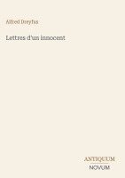 Alfred Dreyfus - Lettres d'un innocent, Inbunden