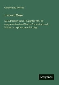 bokomslag nuovo Mosè